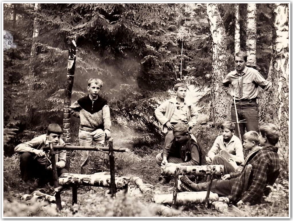výprava na Jelení studánku (jedna z nejsilnějších fotografií)