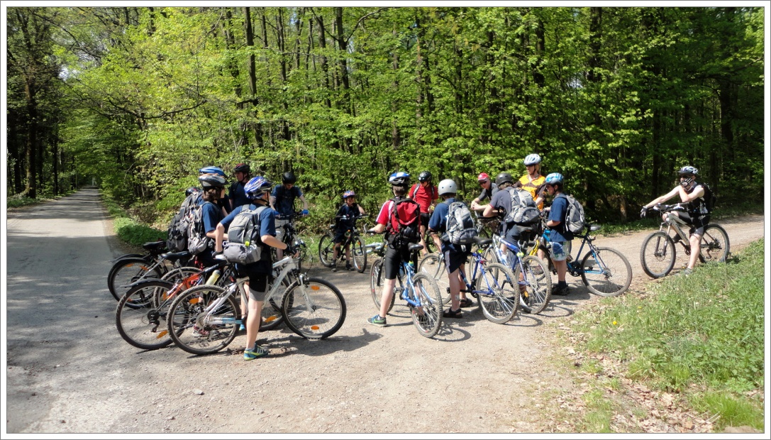 17 - nástup a rozbor kázně a ovládání bicyklu