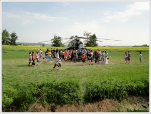 Mi - 24 Hind - vrtulník bude operovat při ukázkách