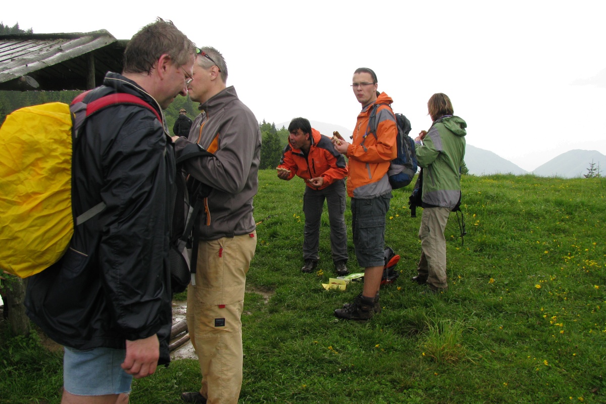 81 - jarní deštík v sedle Medziholie