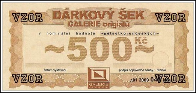 Dárkový šek